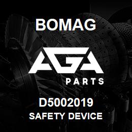 D5002019 Bomag Safety device | AGA Parts