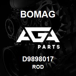 D9898017 Bomag Rod | AGA Parts