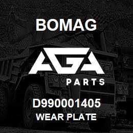 D990001405 Bomag Wear plate | AGA Parts