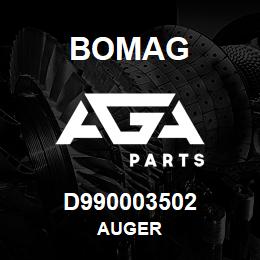 D990003502 Bomag Auger | AGA Parts