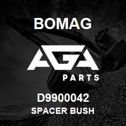 D9900042 Bomag Spacer bush | AGA Parts