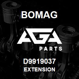 D9919037 Bomag Extension | AGA Parts
