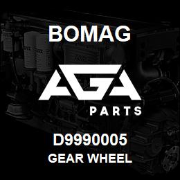 D9990005 Bomag Gear wheel | AGA Parts