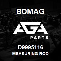 D9995116 Bomag Measuring rod | AGA Parts