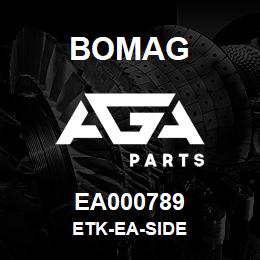 EA000789 Bomag ETK-EA-side | AGA Parts