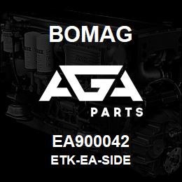 EA900042 Bomag ETK-EA-side | AGA Parts