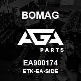 EA900174 Bomag ETK-EA-side | AGA Parts