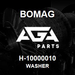 H-10000010 Bomag Washer | AGA Parts