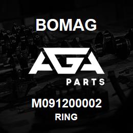 M091200002 Bomag Ring | AGA Parts