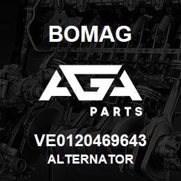 VE0120469643 Bomag ALTERNATOR | AGA Parts