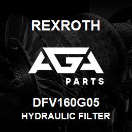 DFV160G05 Rexroth HYDRAULIC FILTER | AGA Parts