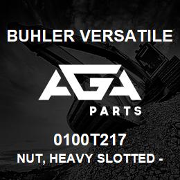 0100T217 Buhler Versatile NUT, HEAVY SLOTTED - 1-1/4"-12 GR-5 | AGA Parts