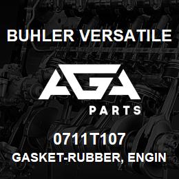 0711T107 Buhler Versatile GASKET-RUBBER, ENGINE BY-PASS FILTER COVER | AGA Parts