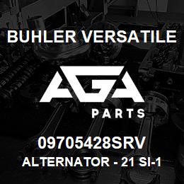 09705428SRV Buhler Versatile ALTERNATOR - 21 SI-145 AMPS L4WD | AGA Parts