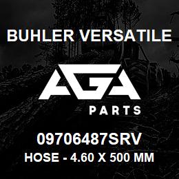 09706487SRV Buhler Versatile HOSE - 4.60 X 500 MM. J1087, REAR WINDSHIELD WASHER | AGA Parts