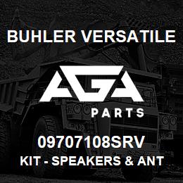 09707108SRV Buhler Versatile KIT - SPEAKERS & ANTENNA | AGA Parts