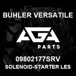 09802177SRV Buhler Versatile SOLENOID-STARTER LESS COIL L4WD | AGA Parts