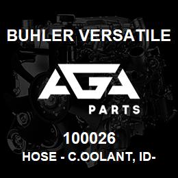 100026 Buhler Versatile HOSE - C.OOLANT, ID-2.25 IN. RADIATOR | AGA Parts
