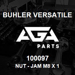 100097 Buhler Versatile NUT - JAM M8 X 1 | AGA Parts