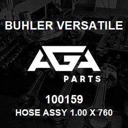 100159 Buhler Versatile HOSE ASSY 1.00 X 760 100R1 | AGA Parts