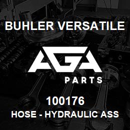 100176 Buhler Versatile HOSE - HYDRAULIC ASSY, ID-1.00 IN. LTH-1250 MM. 100R1 | AGA Parts