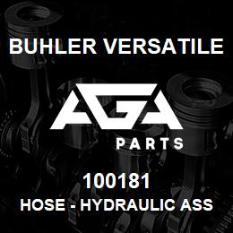 100181 Buhler Versatile HOSE - HYDRAULIC ASSY, 1.00 IN. X 1940 MM. 100R1 | AGA Parts