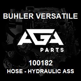 100182 Buhler Versatile HOSE - HYDRAULIC ASSY, 0.75 IN. X 1620 MM. 100R17 | AGA Parts