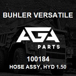 100184 Buhler Versatile HOSE ASSY, HYD 1.50 IN. ID / 100R4 | AGA Parts
