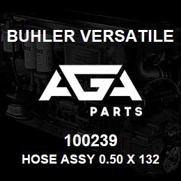 100239 Buhler Versatile HOSE ASSY 0.50 X 1320 100R1HT | AGA Parts