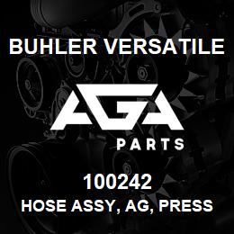 100242 Buhler Versatile HOSE ASSY, AG, PRESS, 0.625 IN. ID / 0.91 IN. OD | AGA Parts