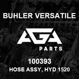 100393 Buhler Versatile HOSE ASSY, HYD 1520 MM., TRANS LUBE SYST | AGA Parts
