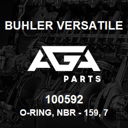 100592 Buhler Versatile O-RING, NBR - 159, 70 DURO, AXLE SEAL BIDI | AGA Parts