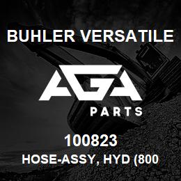 100823 Buhler Versatile HOSE-ASSY, HYD (800 SERIES) - 0.75 X 4500 MM. SAE 100R9 | AGA Parts