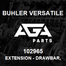 102965 Buhler Versatile EXTENSION - DRAWBAR, MACHINED CASTING L4WD | AGA Parts