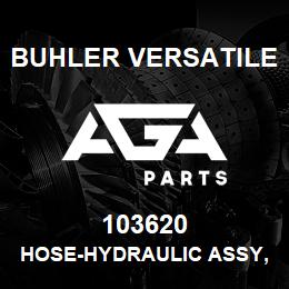103620 Buhler Versatile HOSE-HYDRAULIC ASSY, ID-1.00 IN. LTH-550 MM., 100-R12 BIDI | AGA Parts