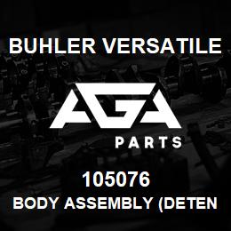 105076 Buhler Versatile BODY ASSEMBLY (DETENT SECTION) - IMPLEMENT VALVE BIDI | AGA Parts