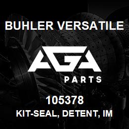 105378 Buhler Versatile KIT-SEAL, DETENT, IMPLEMENT VALVE ASSY | AGA Parts