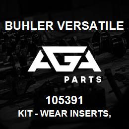 105391 Buhler Versatile KIT - WEAR INSERTS, CLUTCH COVER ASSY 1150 / 1156 | AGA Parts