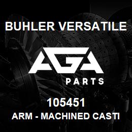 105451 Buhler Versatile ARM - MACHINED CASTING, CLUTCH ACTUATION CONTROL | AGA Parts
