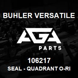 106217 Buhler Versatile SEAL - QUADRANT O-RING (HYDRAULIC COUPLER) | AGA Parts