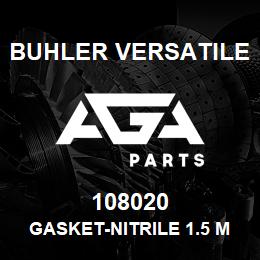 108020 Buhler Versatile GASKET-NITRILE 1.5 MILL, COVER DROP BOX | AGA Parts