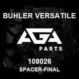 108026 Buhler Versatile SPACER-FINAL | AGA Parts