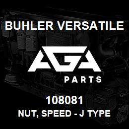 108081 Buhler Versatile NUT, SPEED - J TYPE | AGA Parts