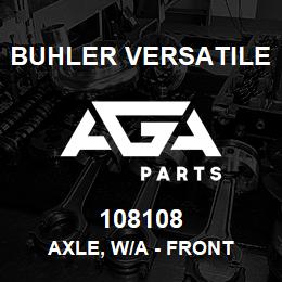 108108 Buhler Versatile AXLE, W/A - FRONT | AGA Parts