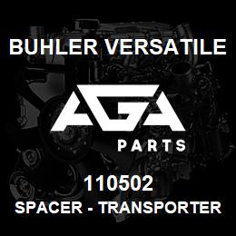 110502 Buhler Versatile SPACER - TRANSPORTER, CROSS-PIECE W/ASSY, WHEEL SPACERS | AGA Parts
