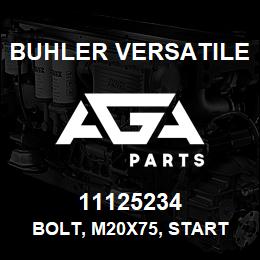 11125234 Buhler Versatile BOLT, M20X75, START YEAR: 03/01/2000 | AGA Parts