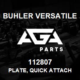 112807 Buhler Versatile PLATE, QUICK ATTACH | AGA Parts