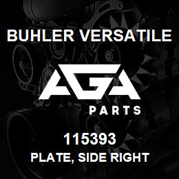 115393 Buhler Versatile PLATE, SIDE RIGHT | AGA Parts