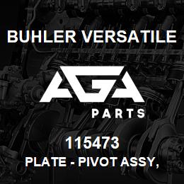 115473 Buhler Versatile PLATE - PIVOT ASSY, LEVELING TUBE TO BUCKET CYLINDER | AGA Parts
