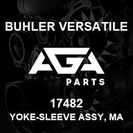 17482 Buhler Versatile YOKE-SLEEVE ASSY, MAIN DRIVE | AGA Parts